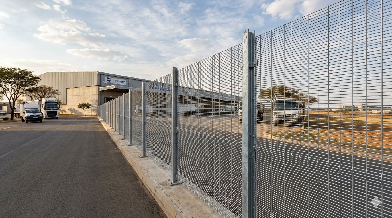 Premium perimeter security installation at a South African industrial facility